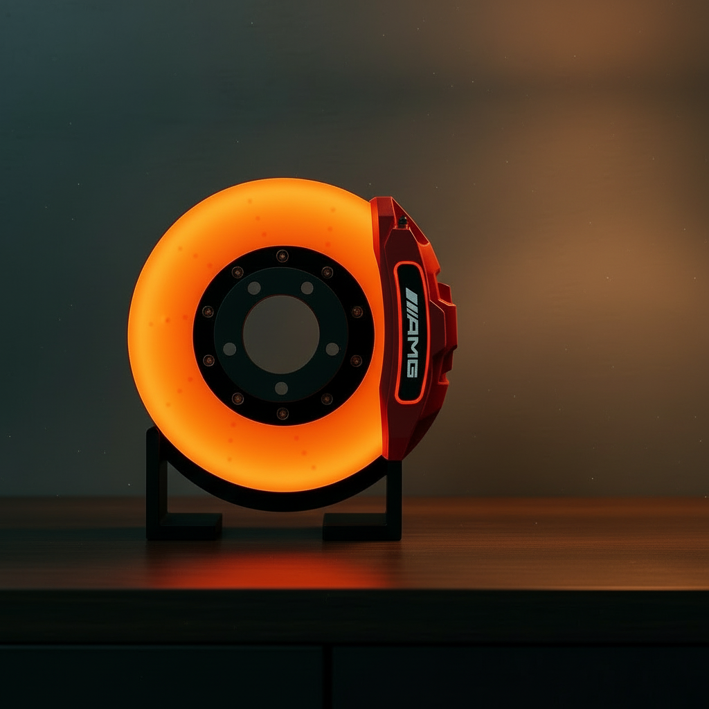 Mercedes AMG Brake Disc Lamp